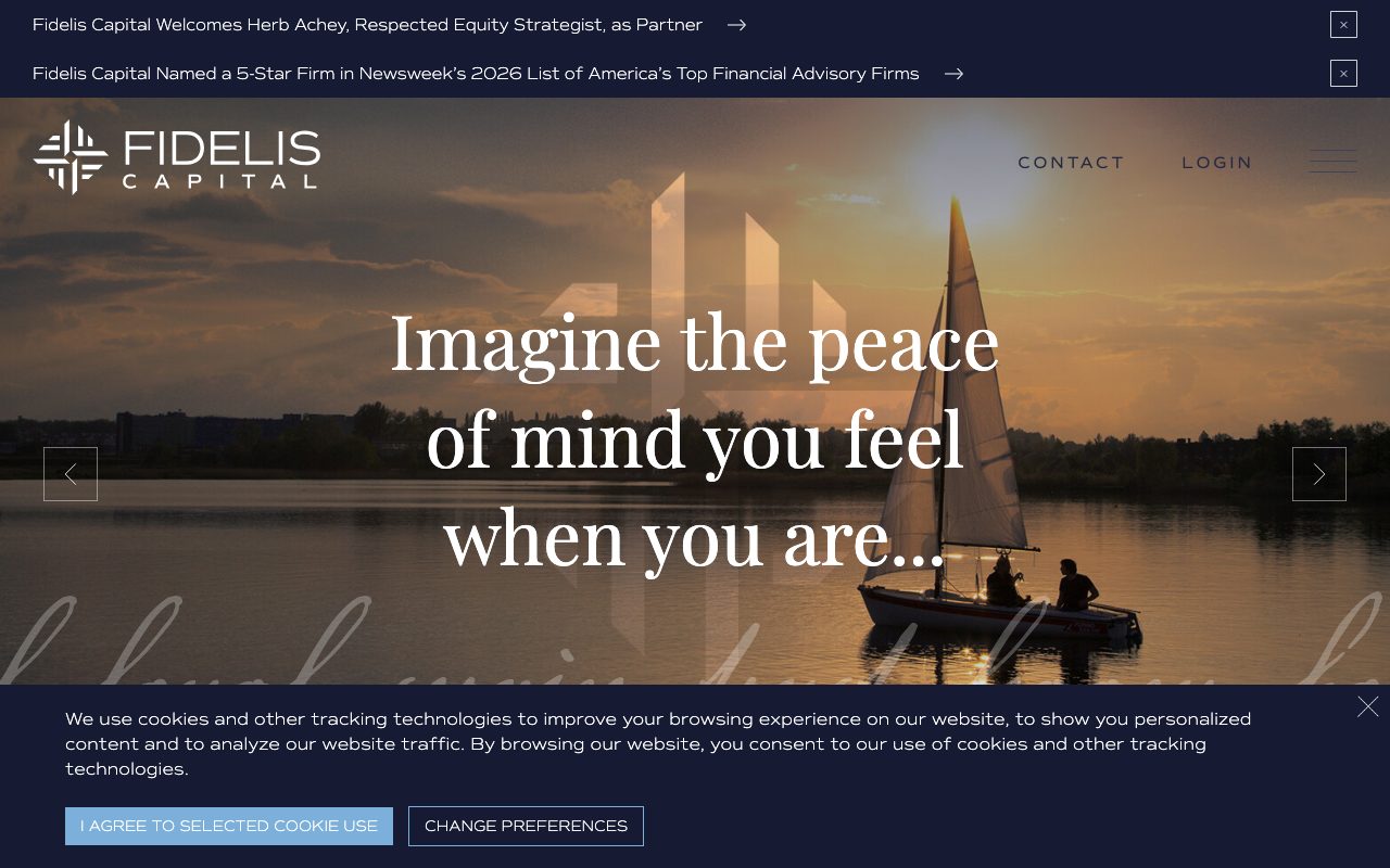 Fidelis Capital Partners website