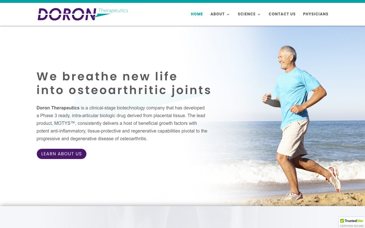Doron Therapeutics website