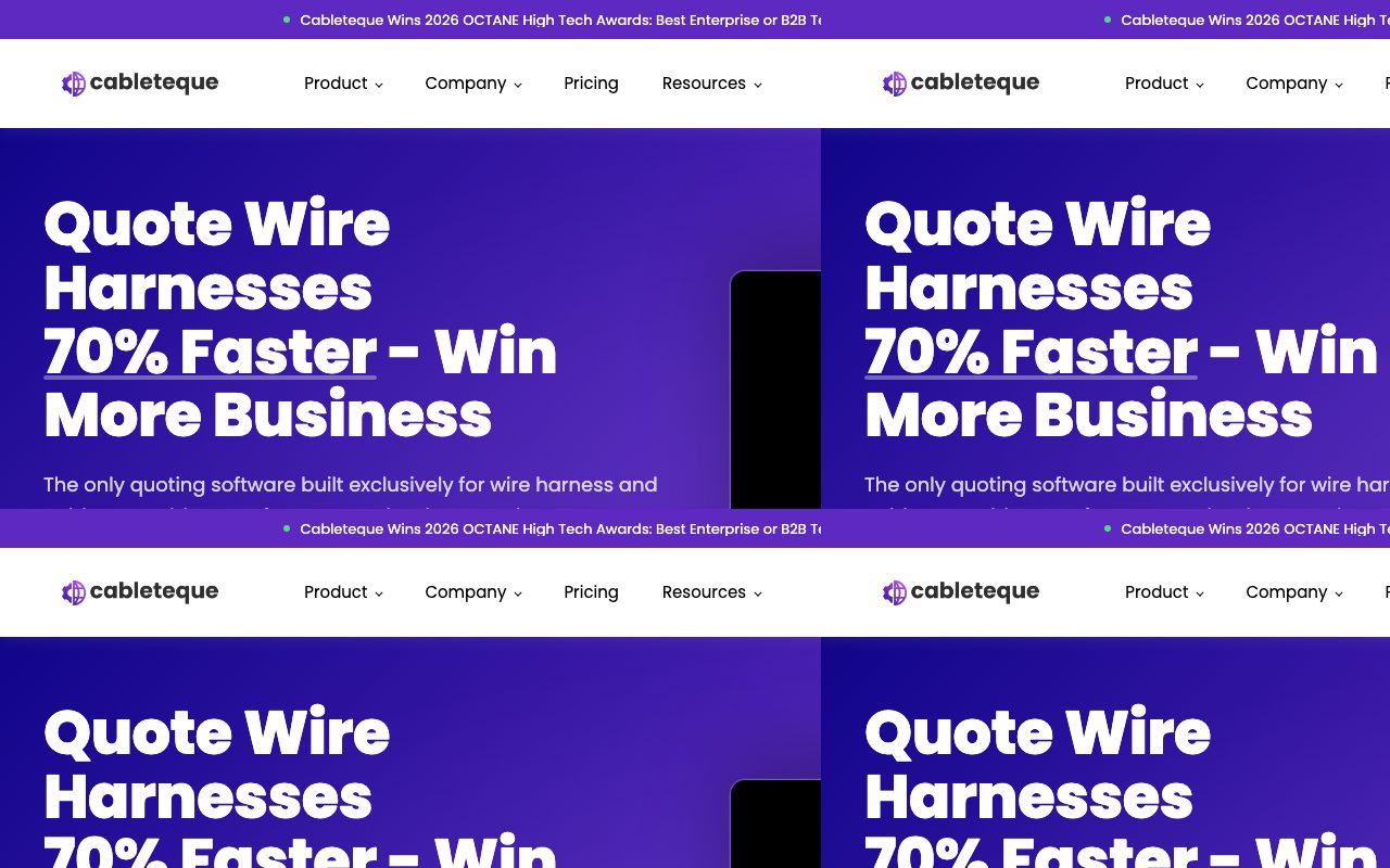 Cableteque website