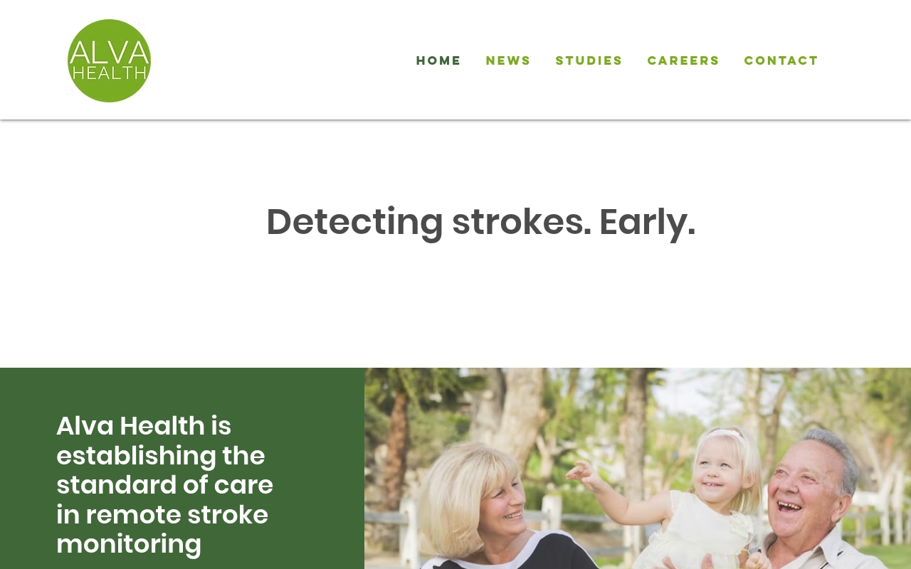 Alva Health website