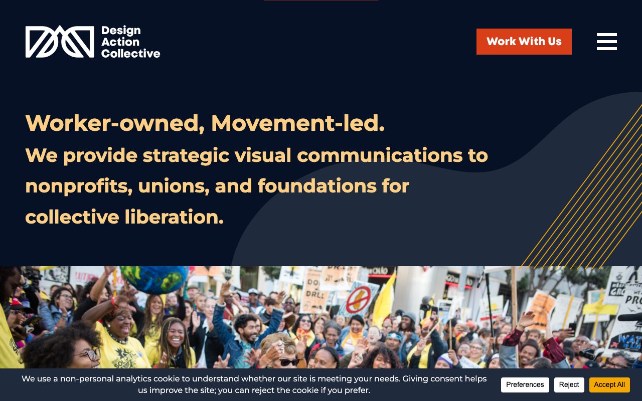 Design Action Collective website