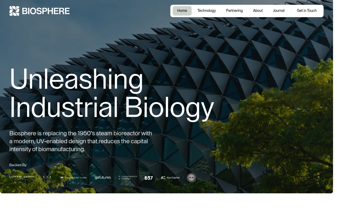 Biosphere website