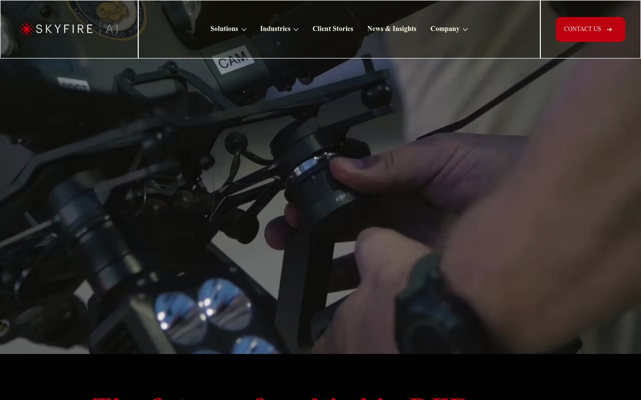 Skyfire AI website