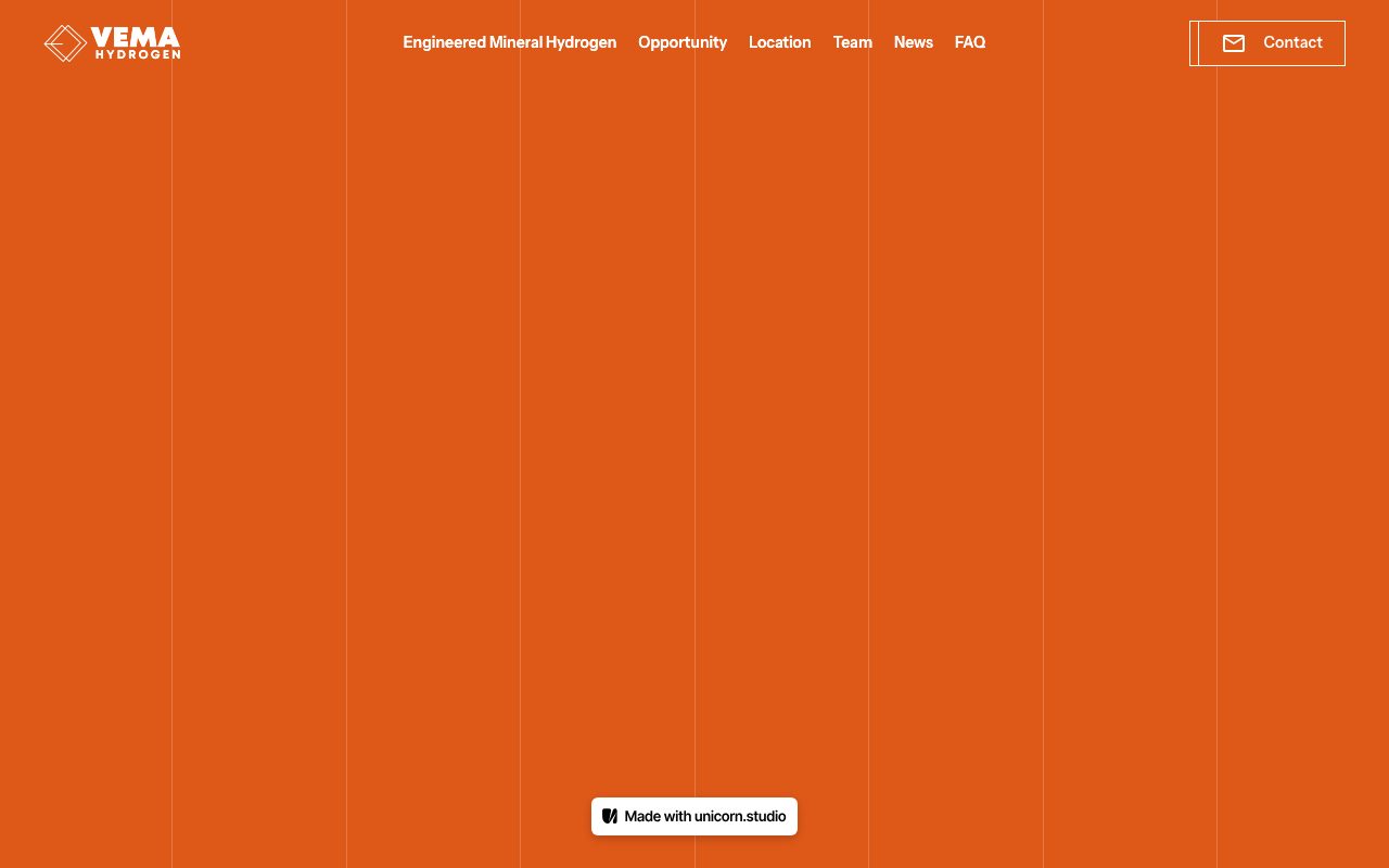 Vema Hydrogen website