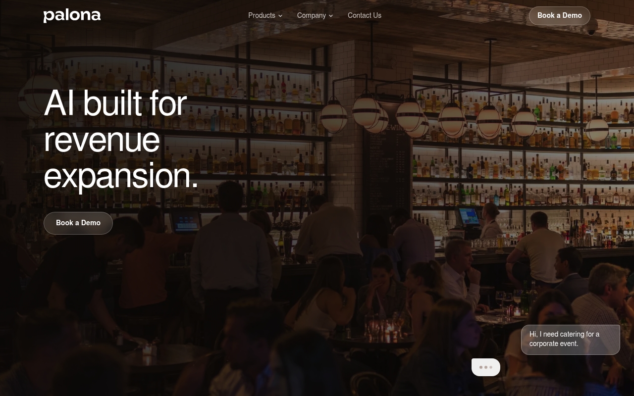 Palona AI website