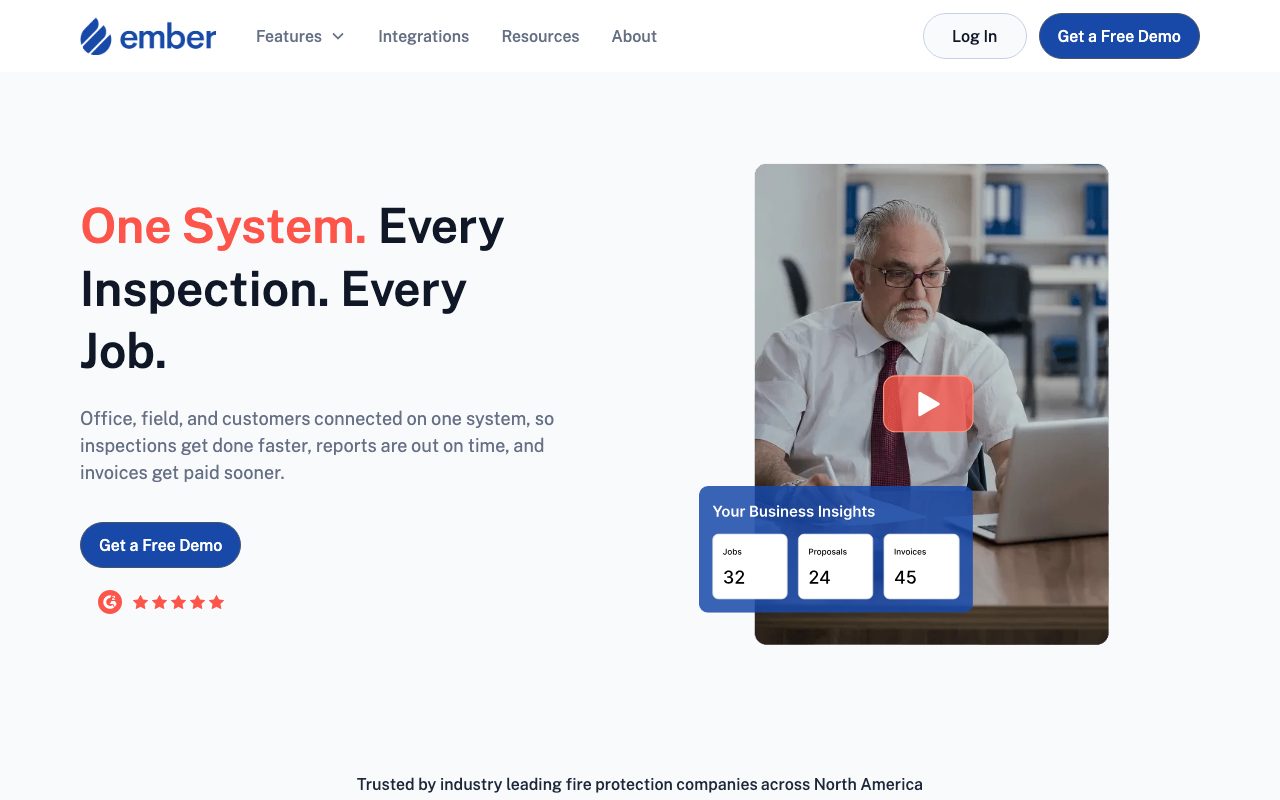 Ember Software website