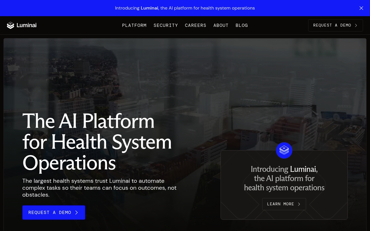 Luminai website