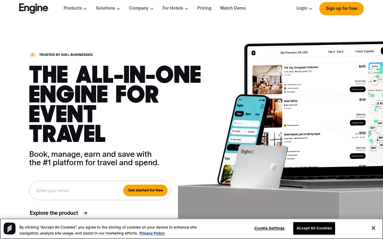 Engine website