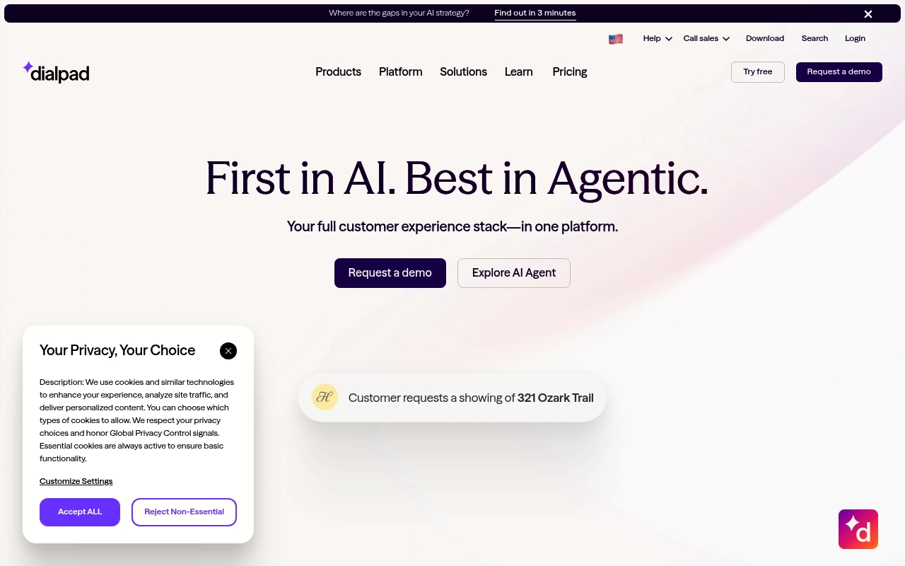 Dialpad website