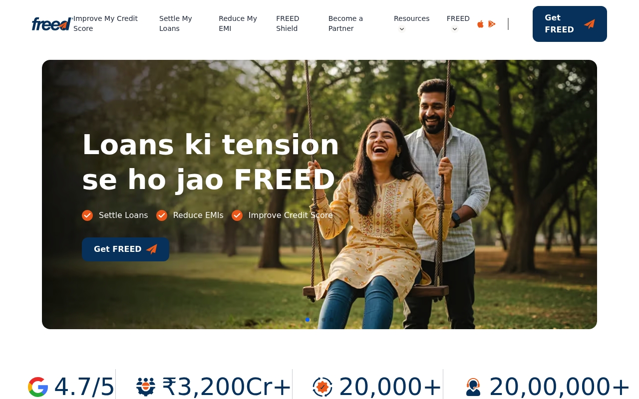 Freed website