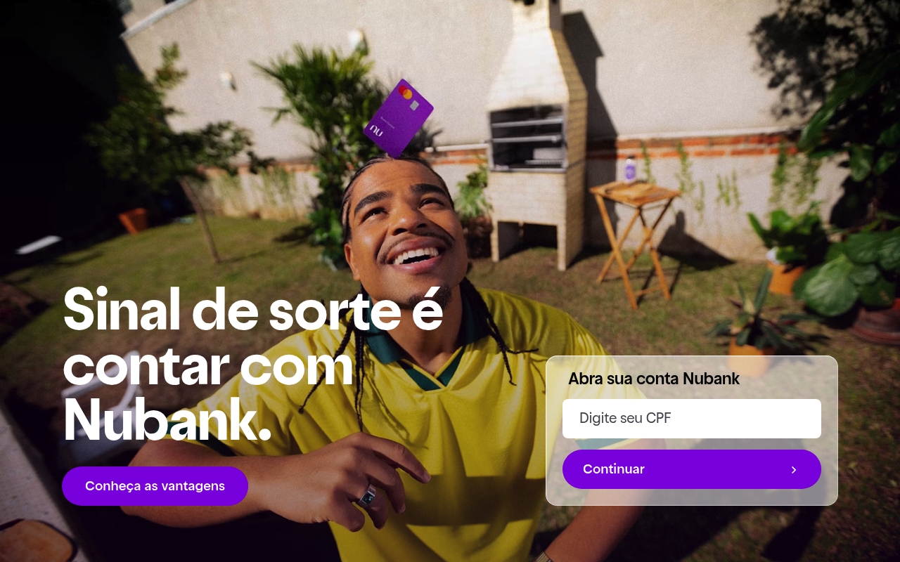 Nubank website