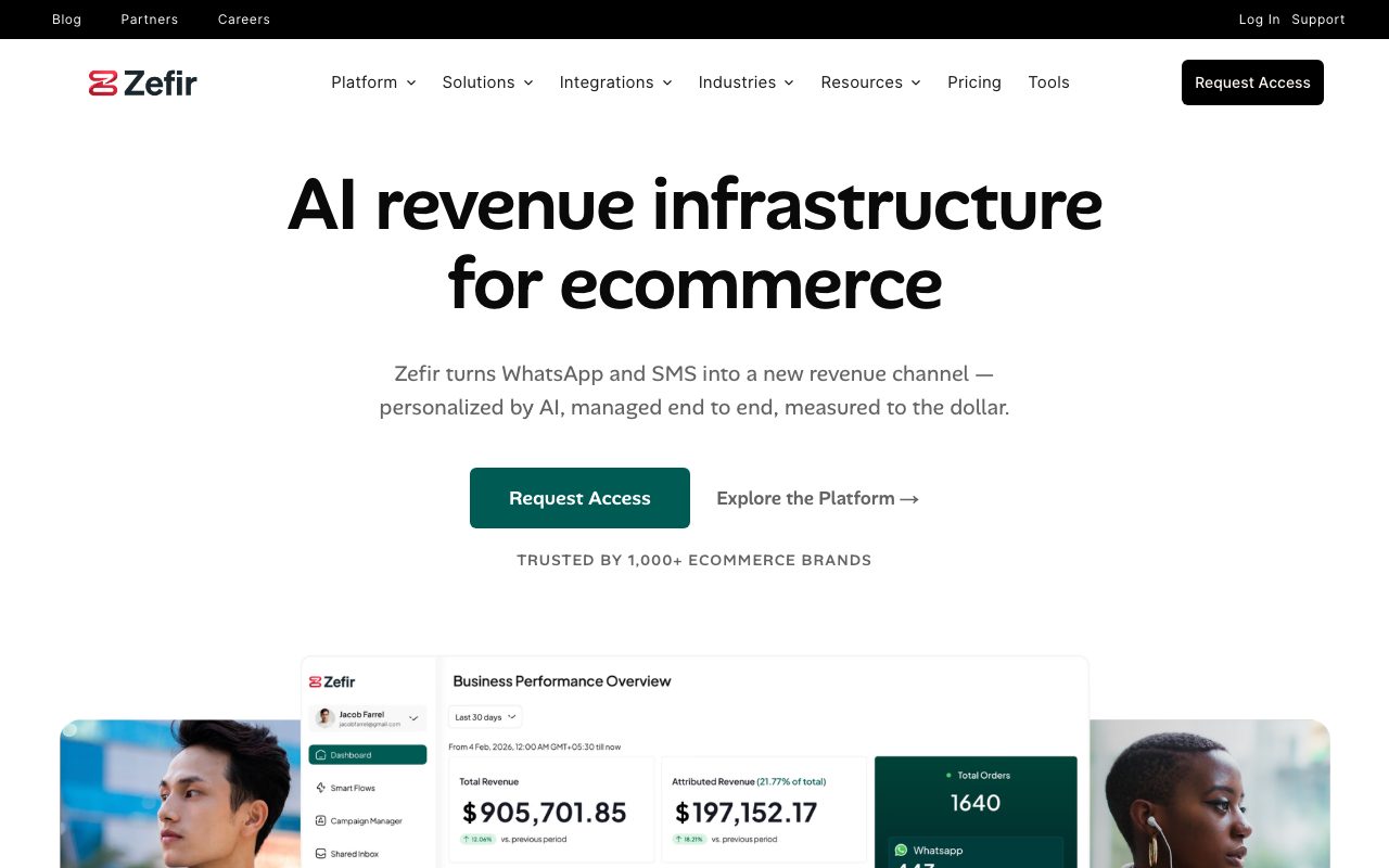 Zefir website