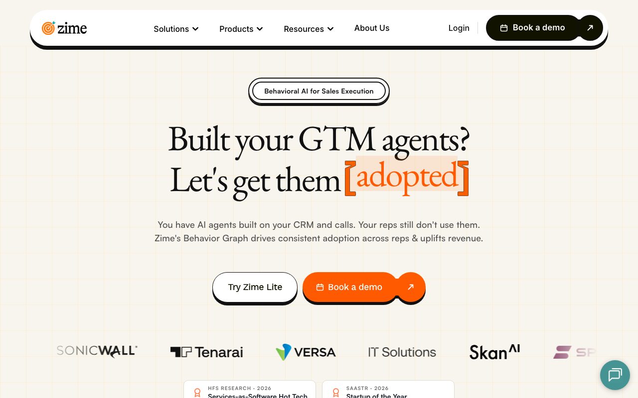 Zime website
