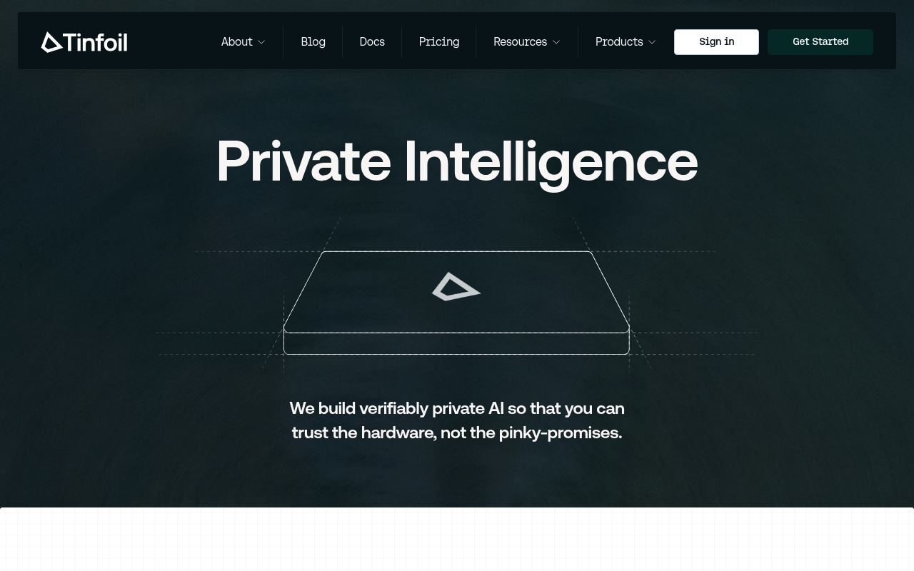 Tinfoil website