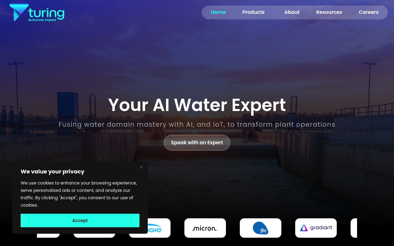 Turing website