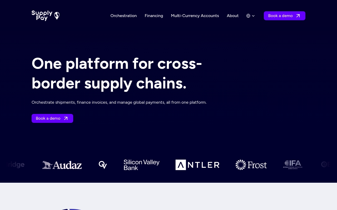 Supply Pay website