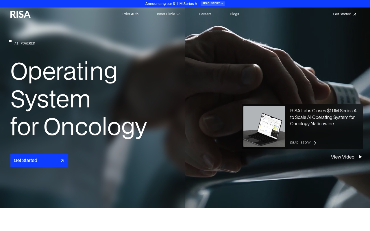 Risa Labs website