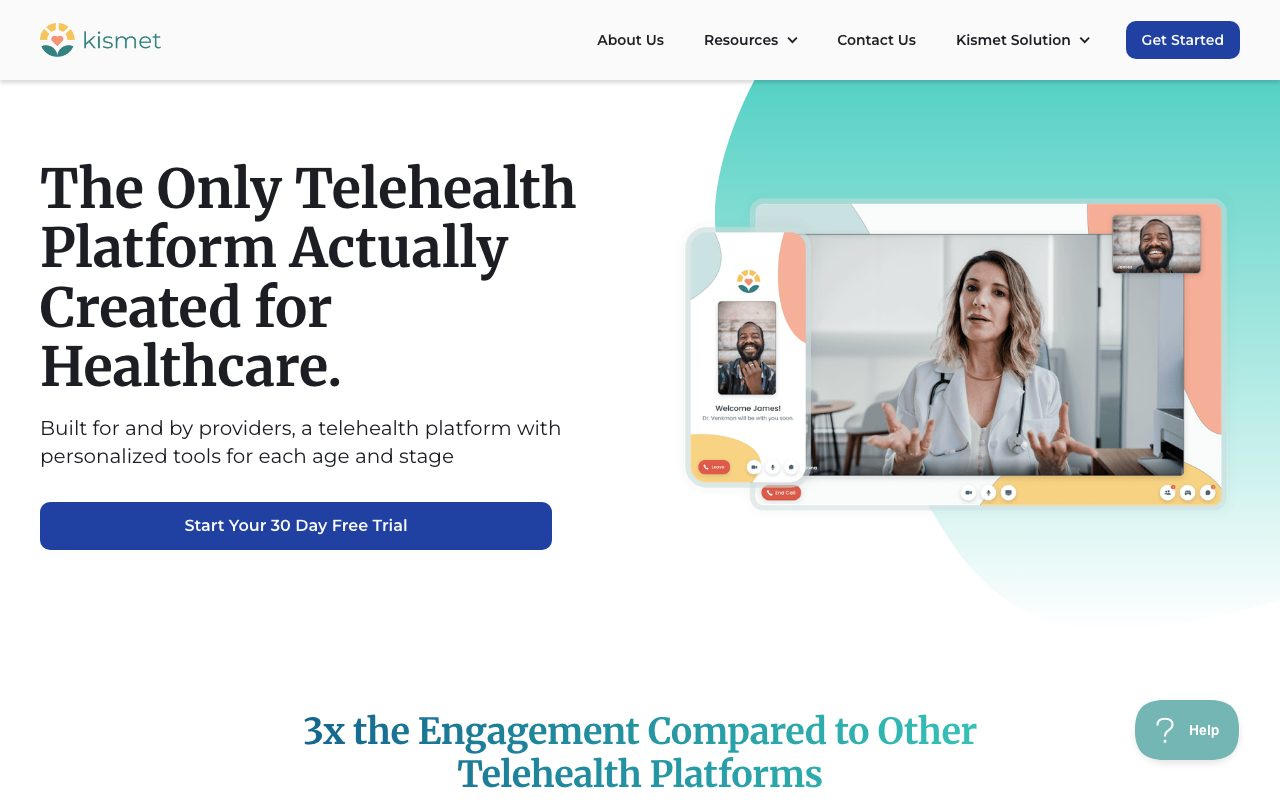 Kismet Health website