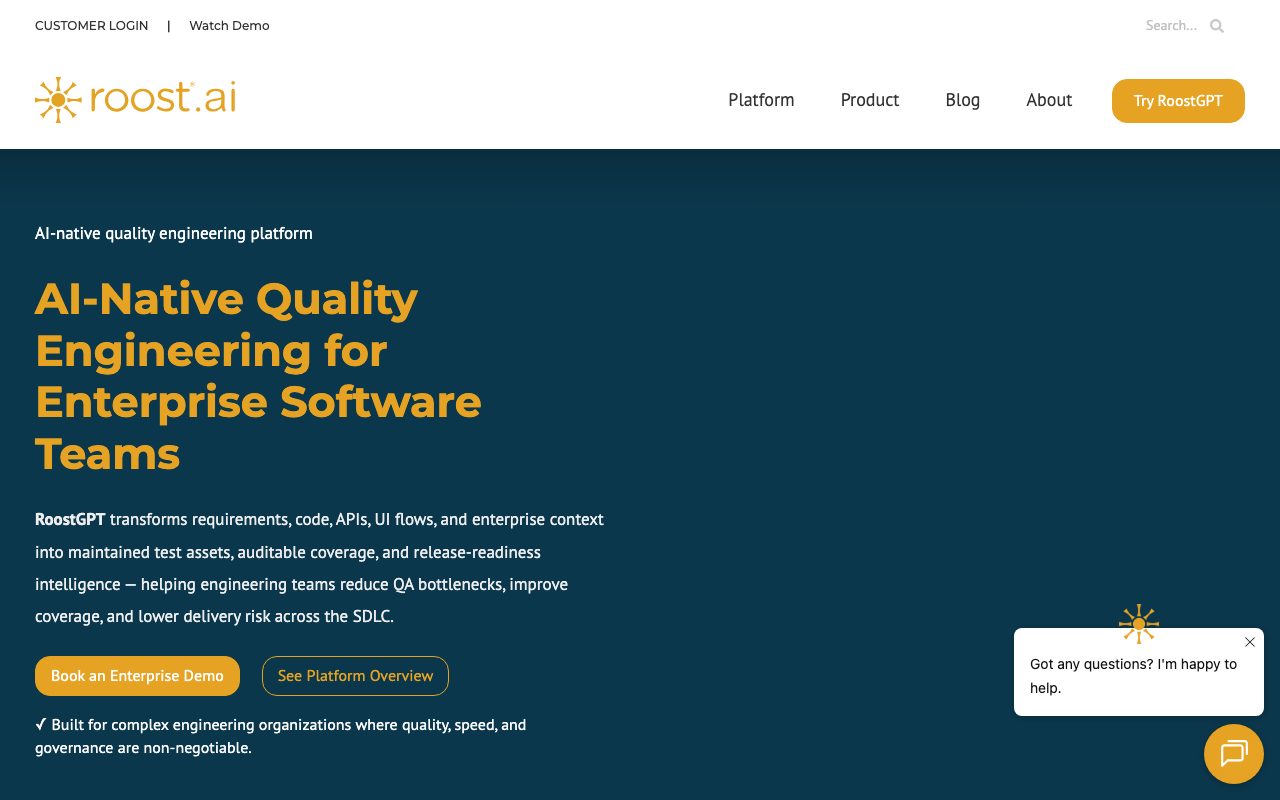 Roost website