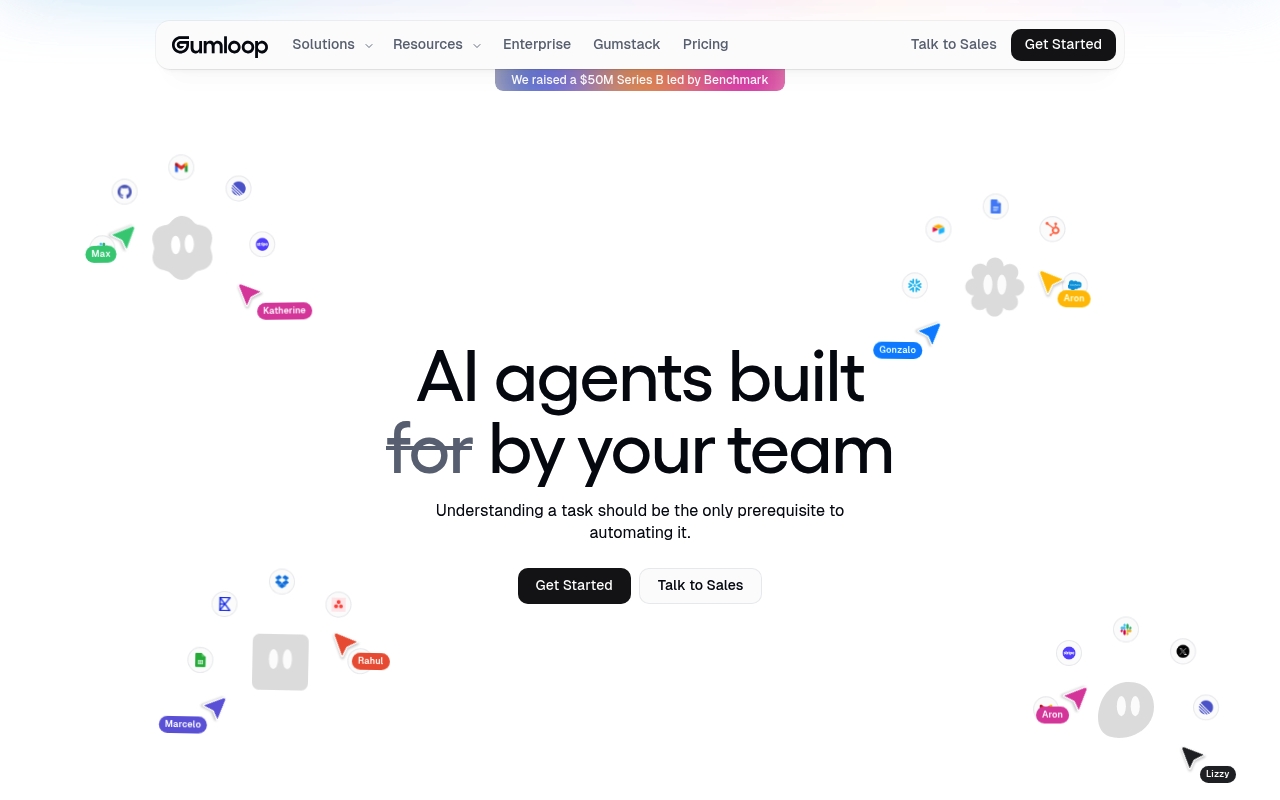 Gumloop website