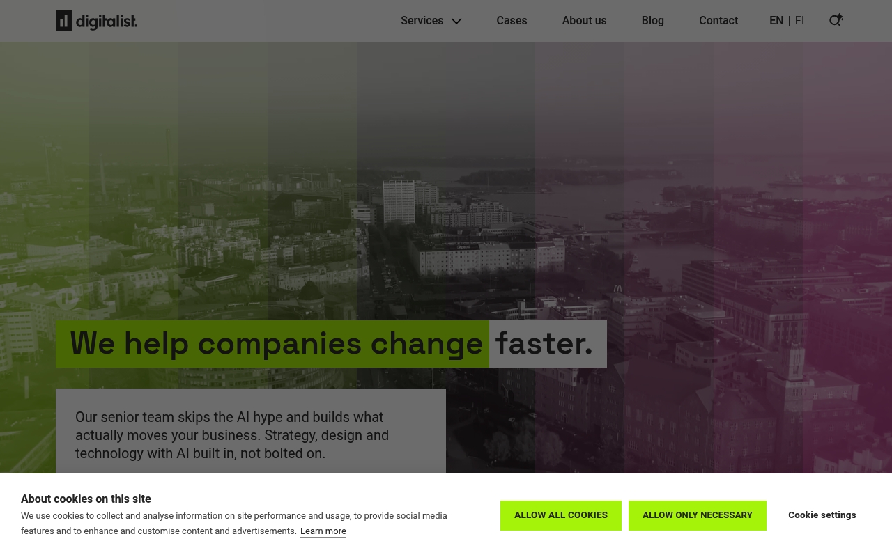 Digitalist Global website