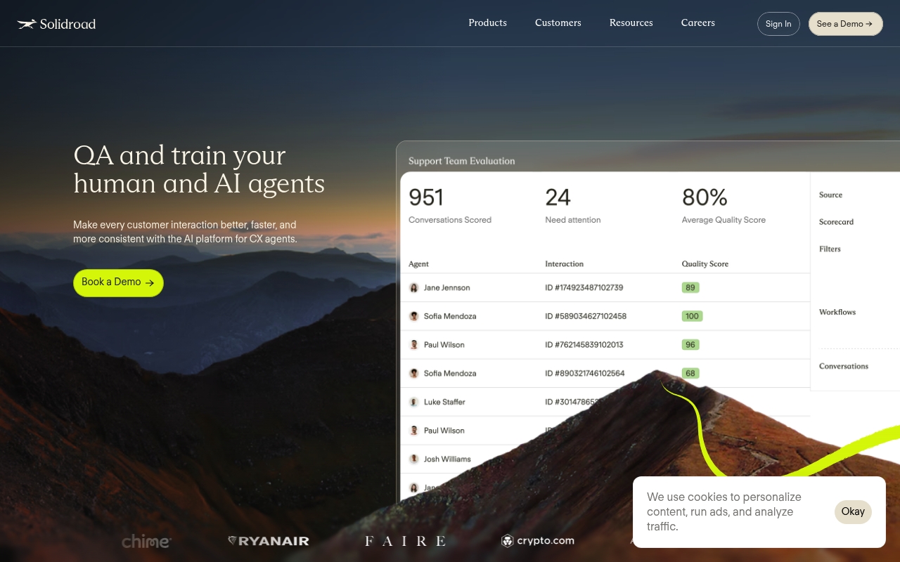Solidroad website