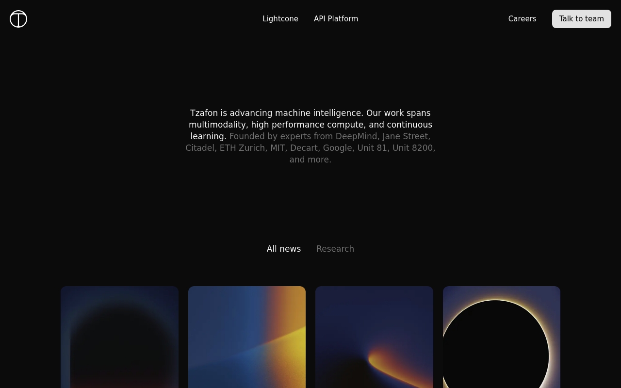 Tzafon website
