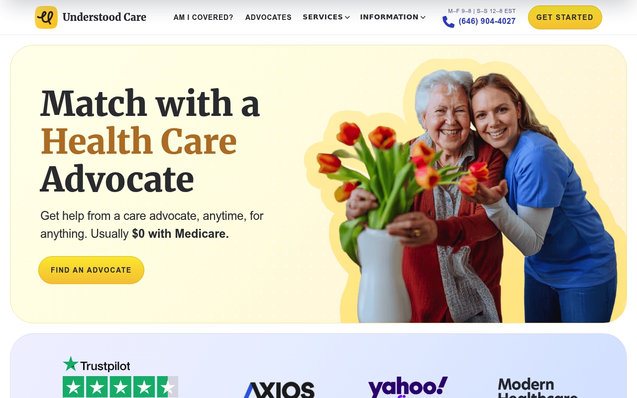 Understood Care website