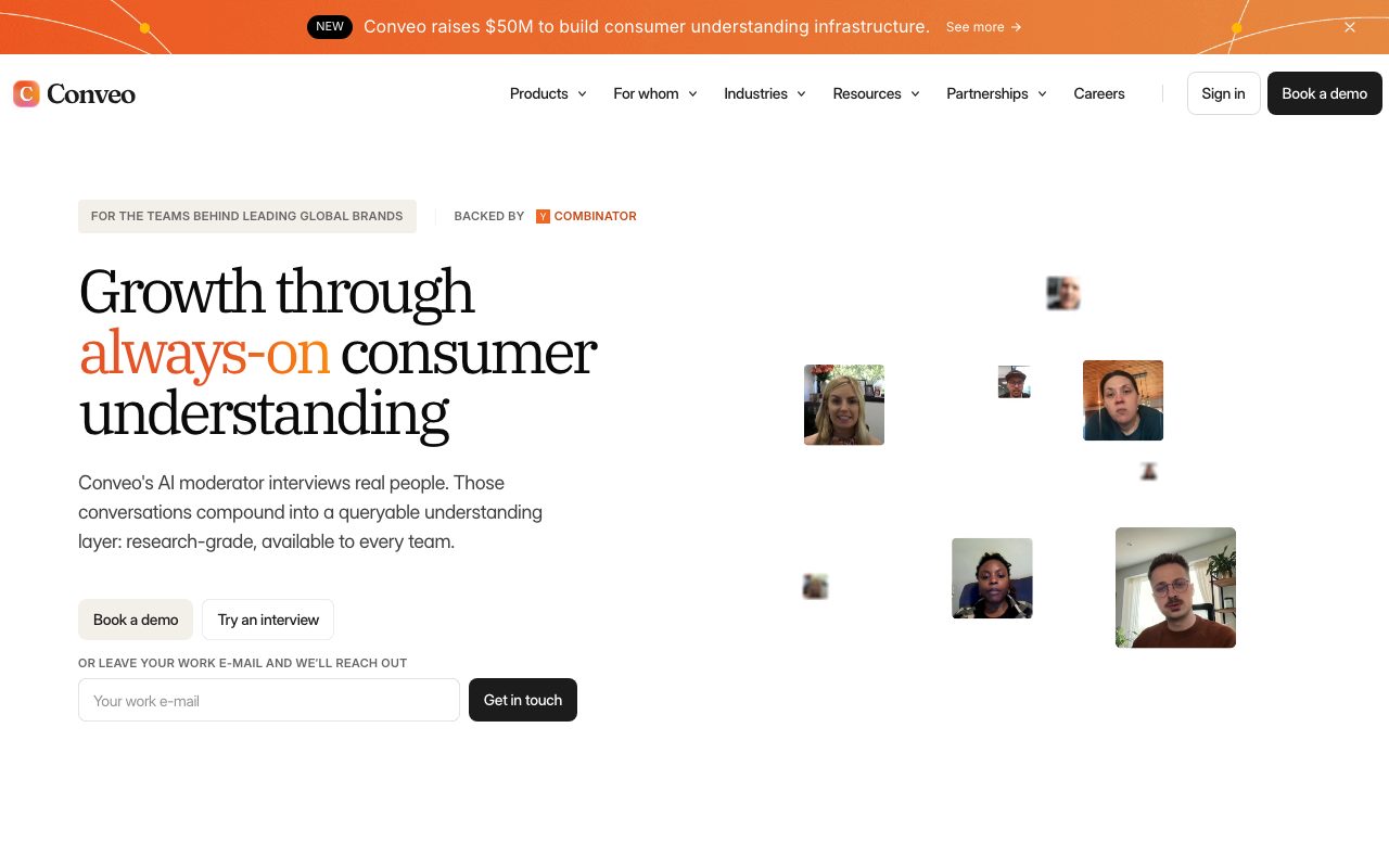 Conveo website