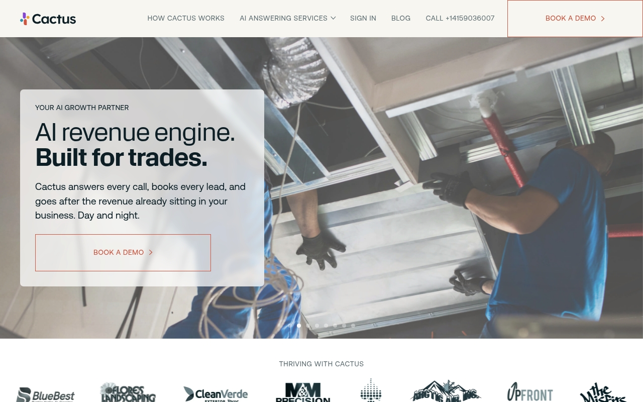 Cactus website