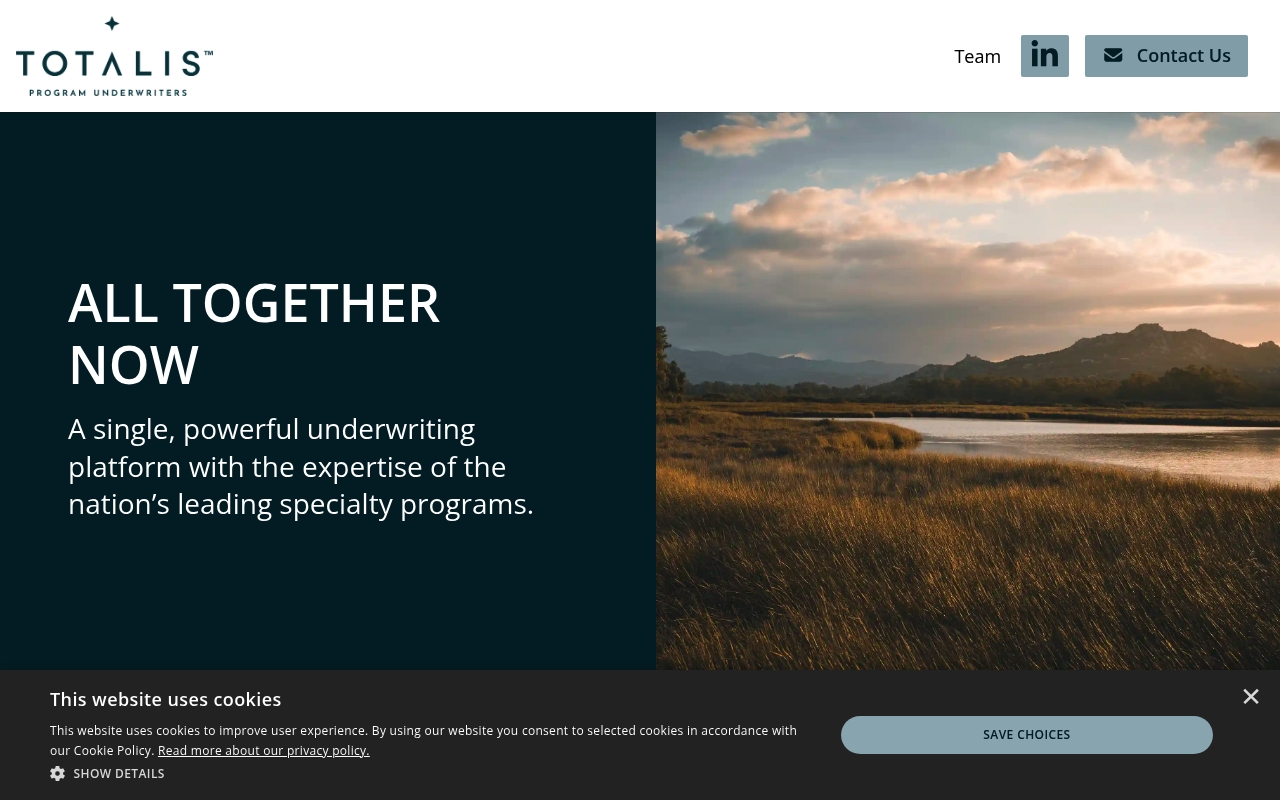Totalis website