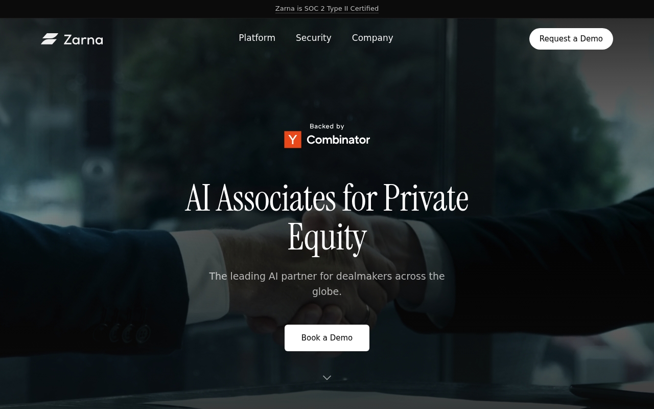 Zarna website