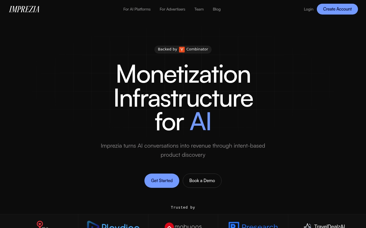 Imprezia website