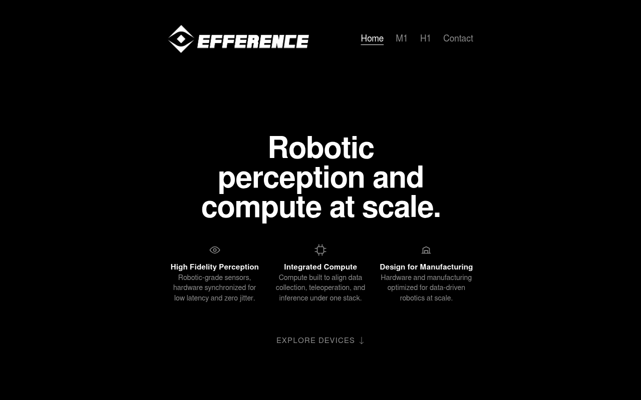 Efference website