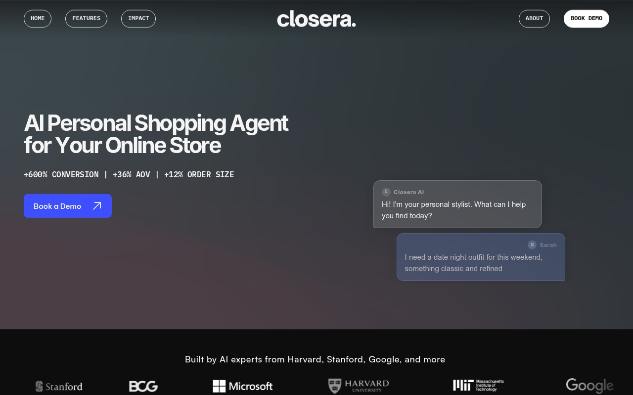 CLOSERA website