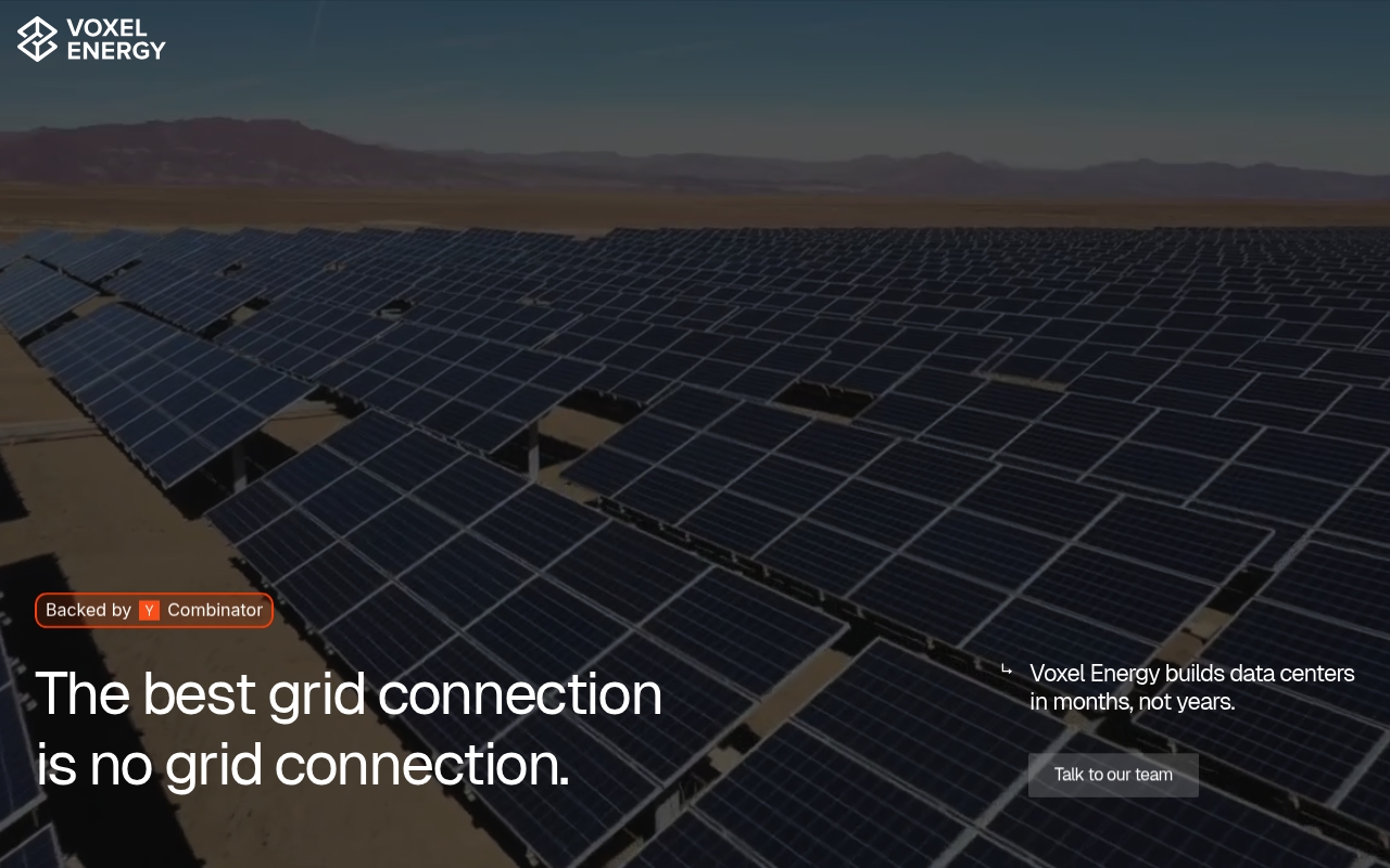 Voxel Energy website