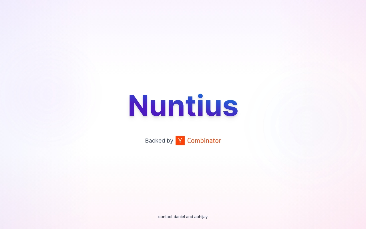 Nuntius website