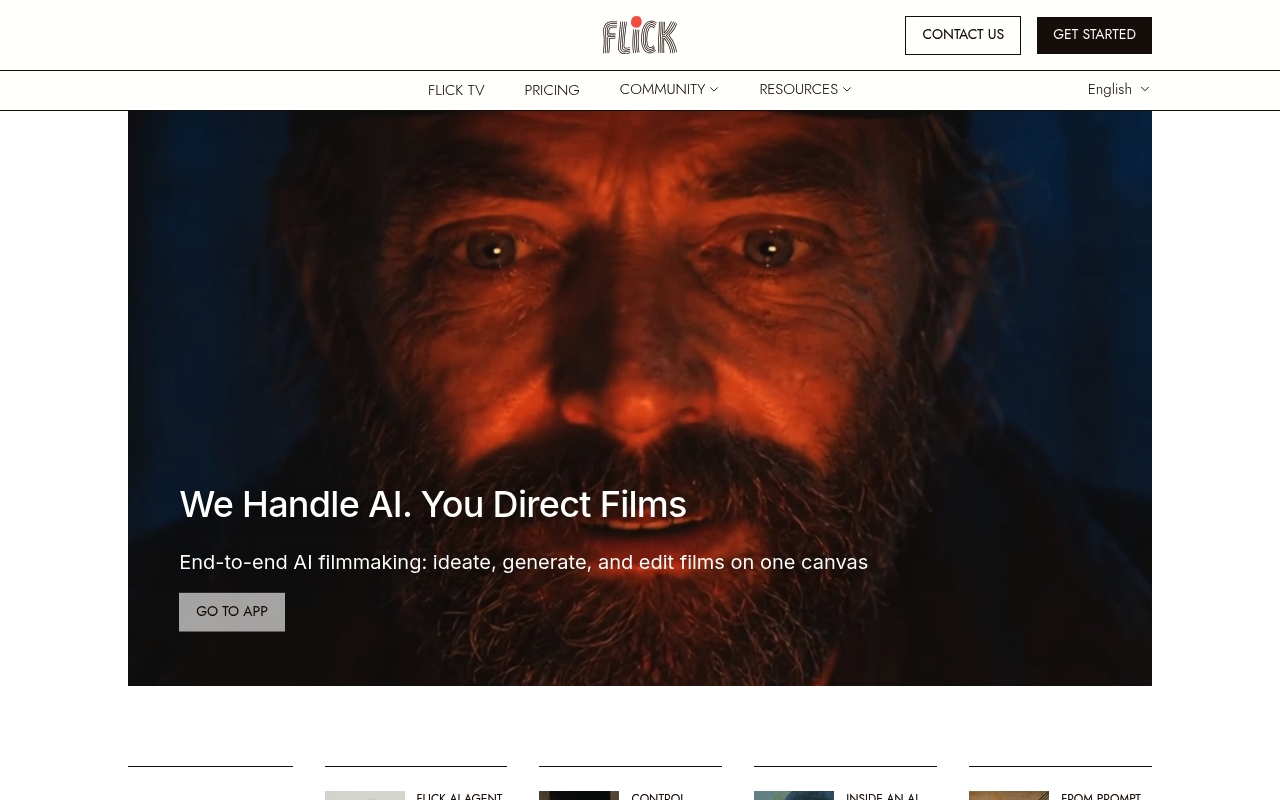 Flick website