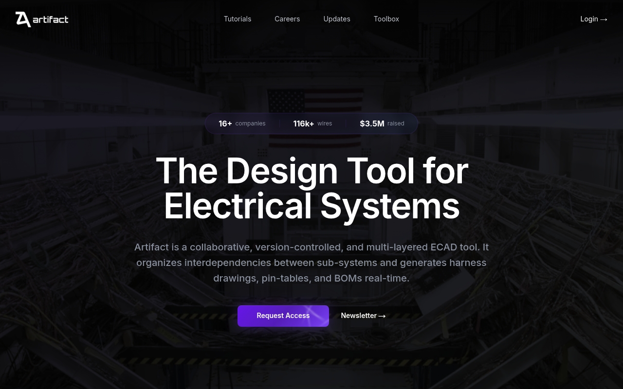 Artifact website