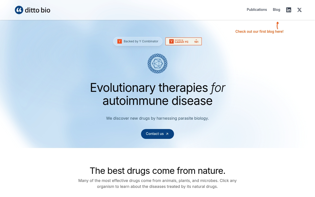 Ditto Bio website