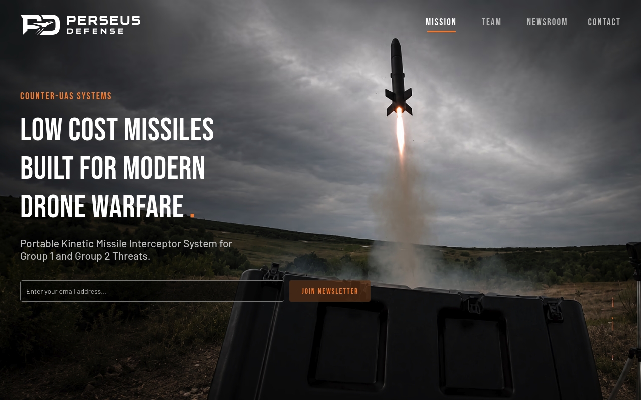 Perseus Defense website