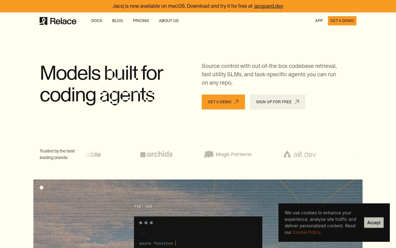 Relace website