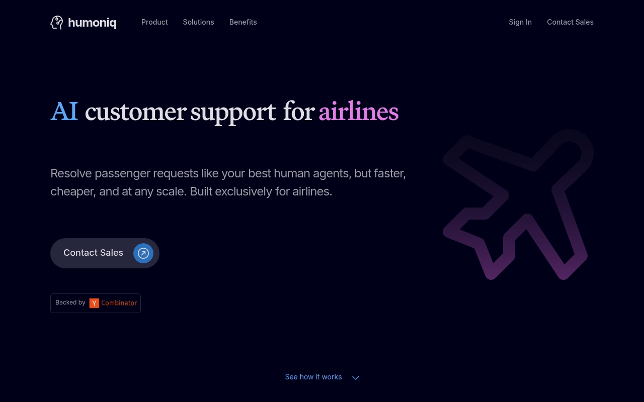 Humoniq website