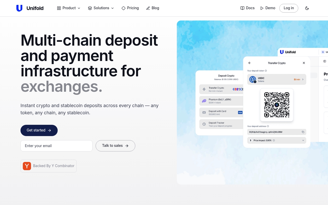 Unifold website