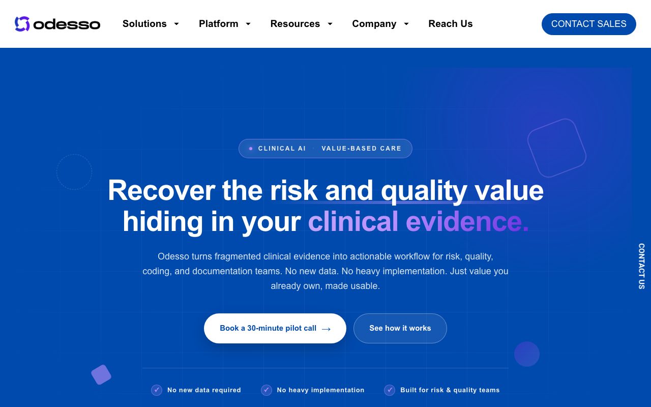 Odesso website