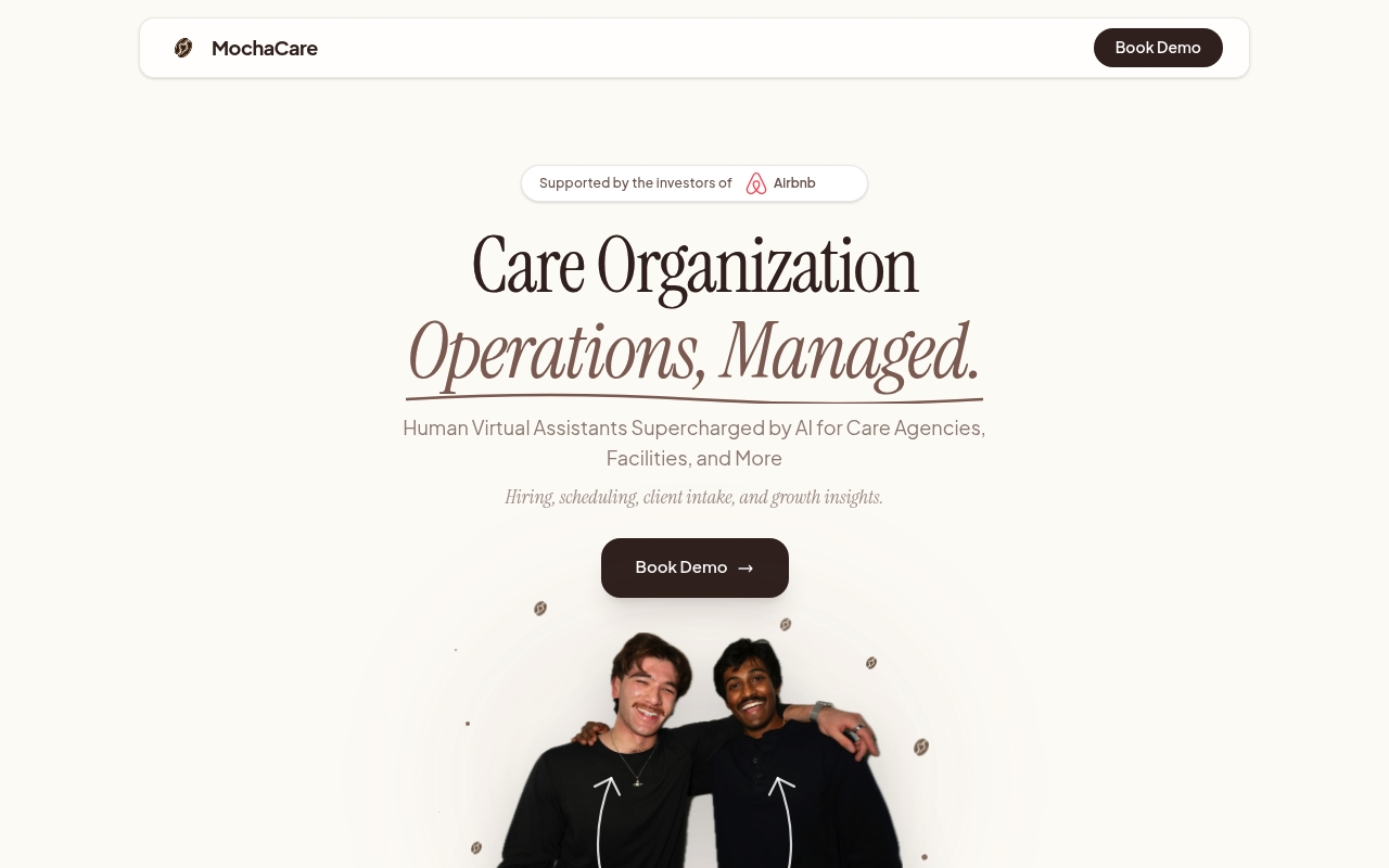Mocha Care website