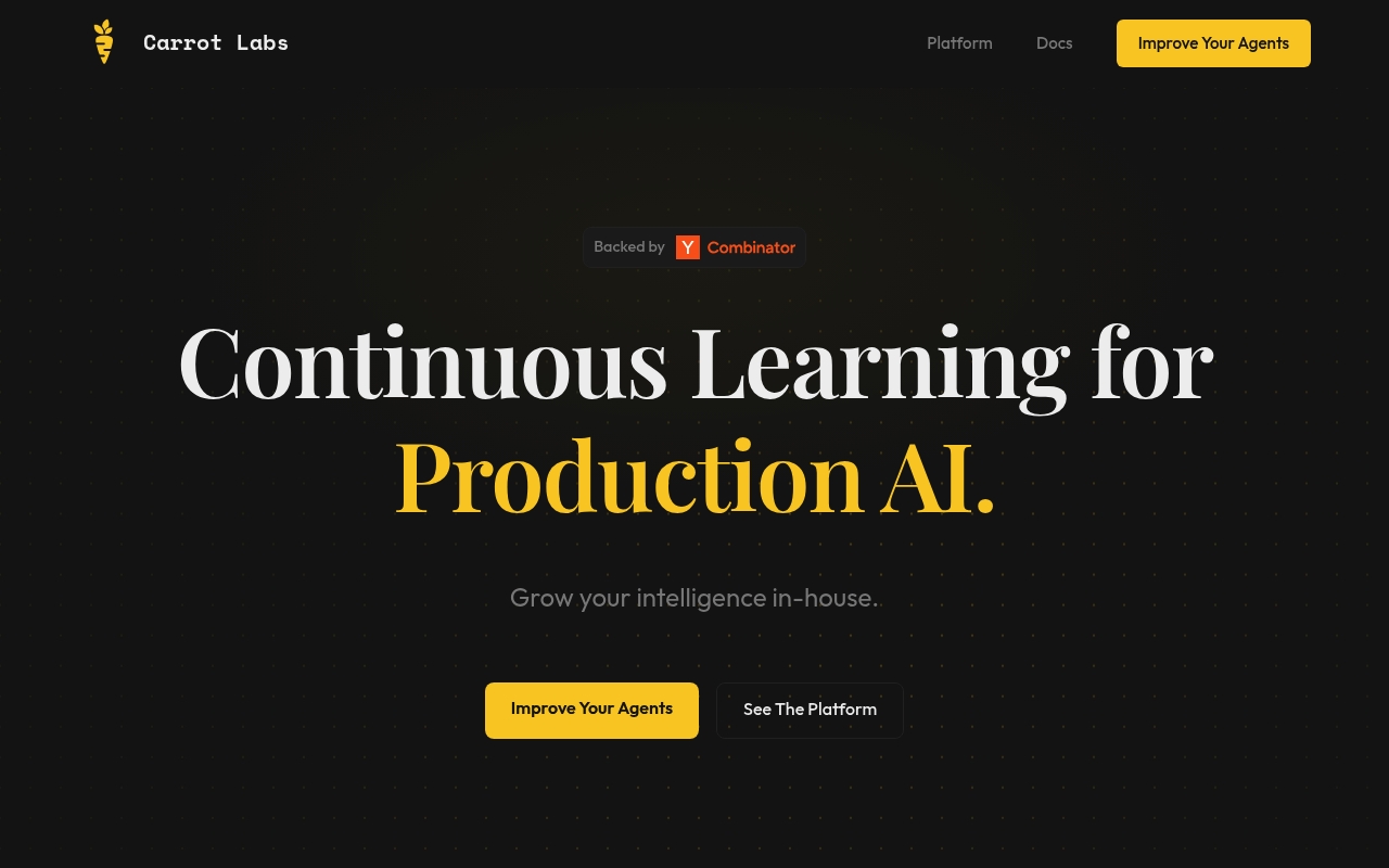 Carrot Labs website