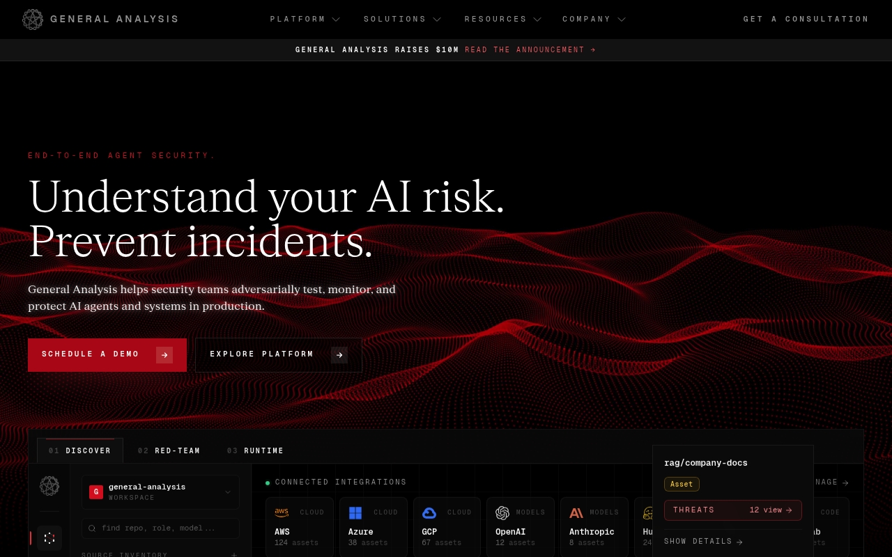 General Analysis website