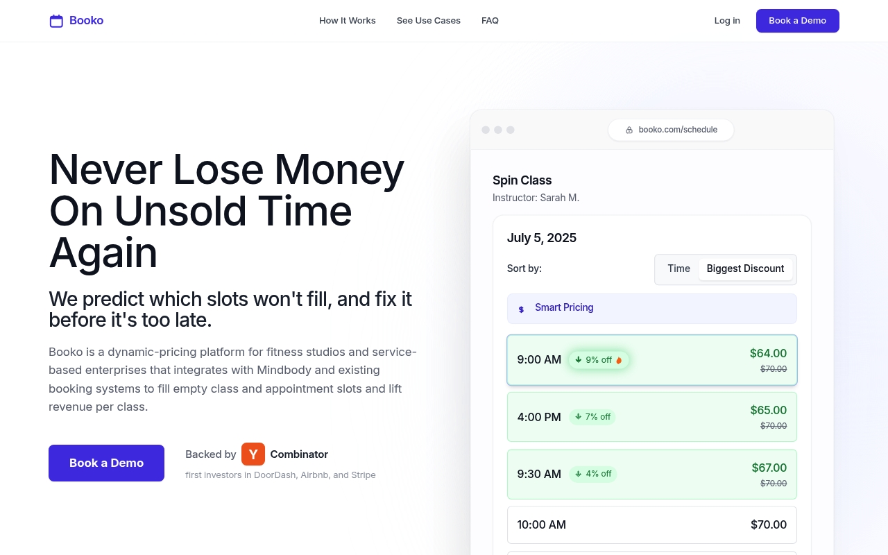 Booko App website