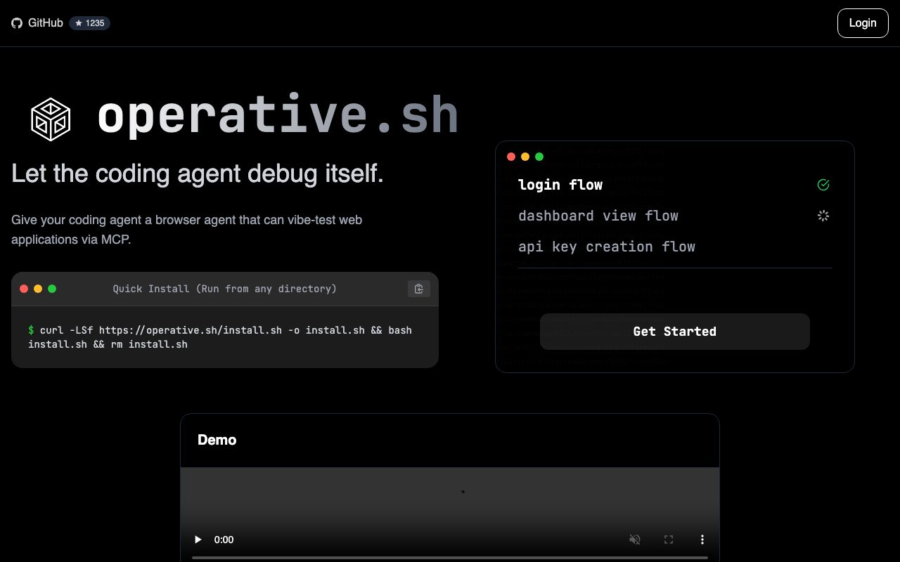 Operative website